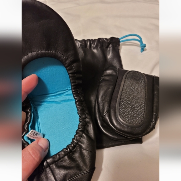 Foldable flats black size 5/6 tab sox - Picture 6 of 14